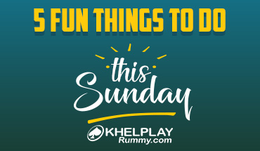 5 Fun Things to do this Sunday